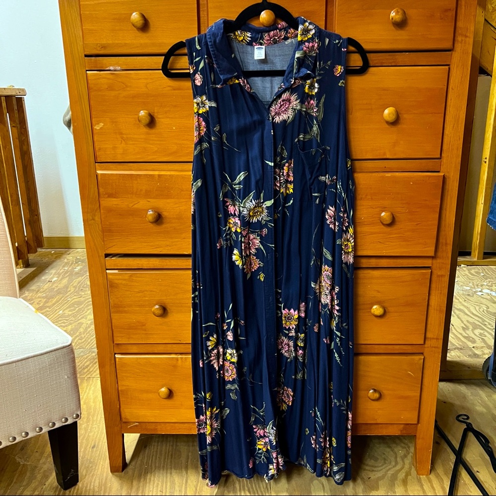 Old Navy Floral Shirtdress